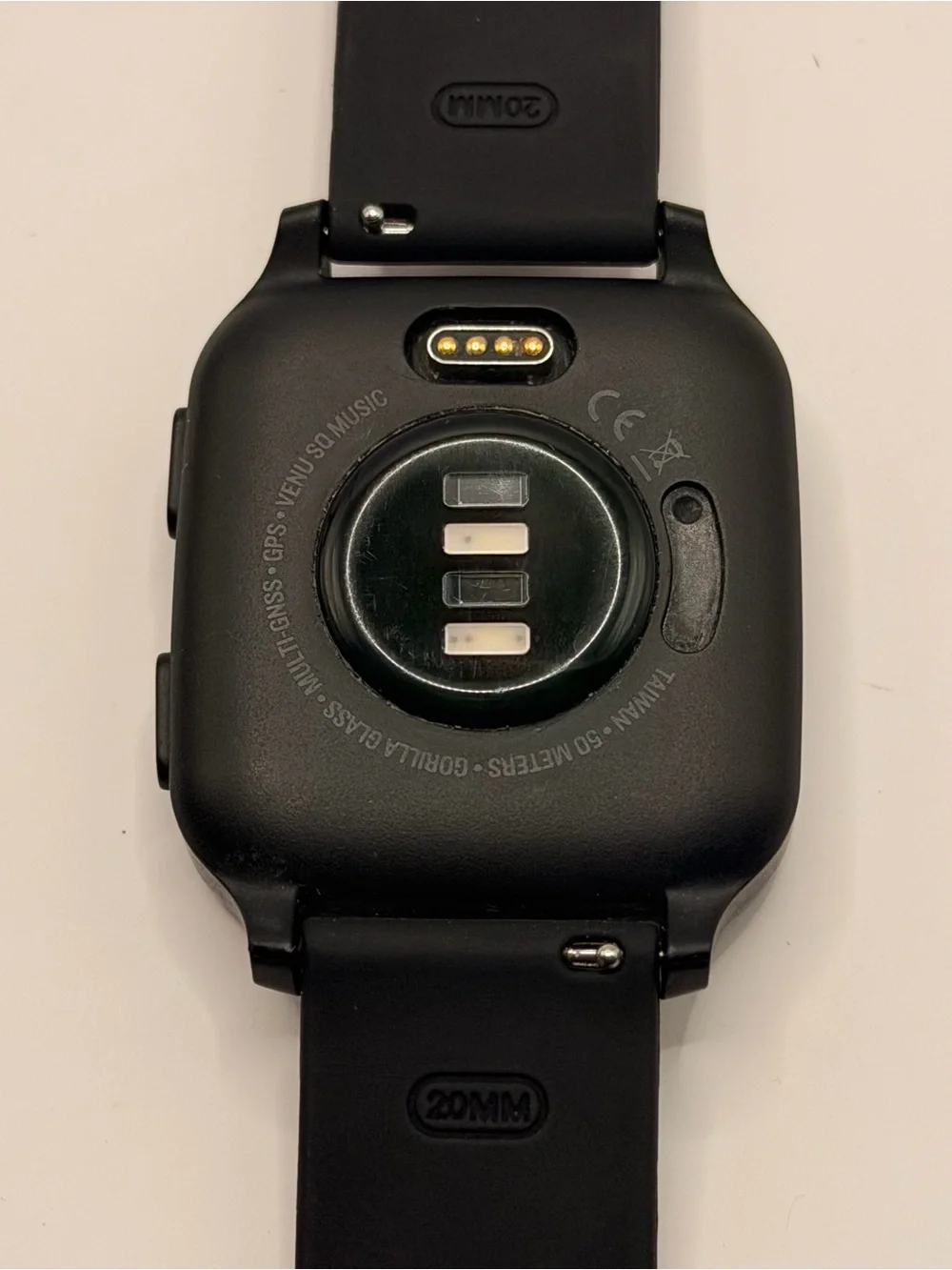 Garmin Venu SQ Music, Tested, Black, New Band, Screen Protector,Charger Included